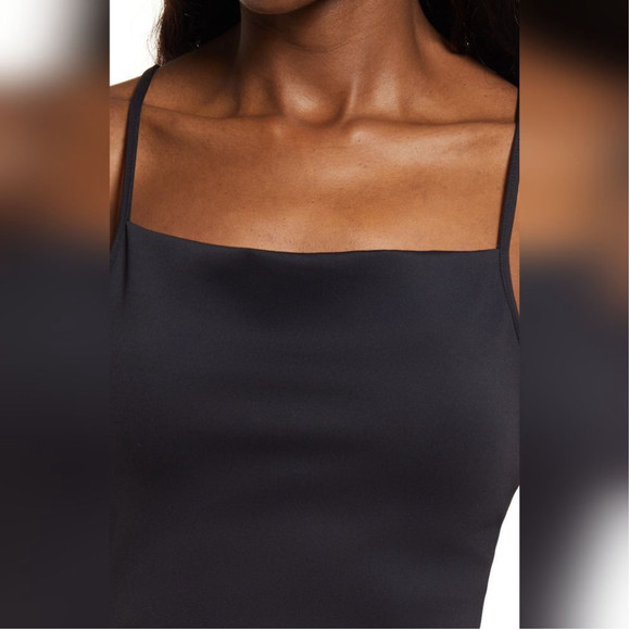 Spaghetti Scuba Midi DressGOOD AMERICAN size XL (4) - Picture 4 of 5